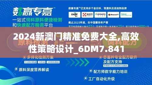 2024新澳门精准免费大全,高效性策略设计_6DM7.841