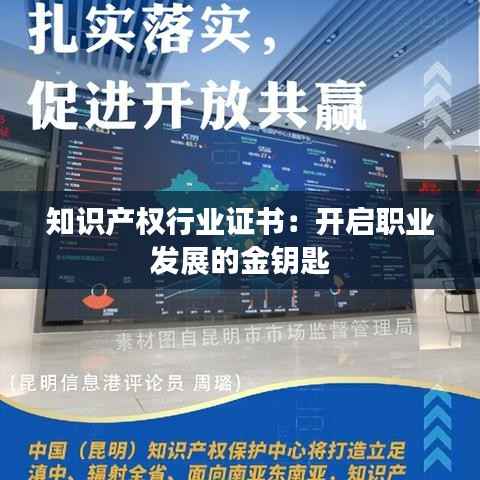 知识产权行业证书：开启职业发展的金钥匙