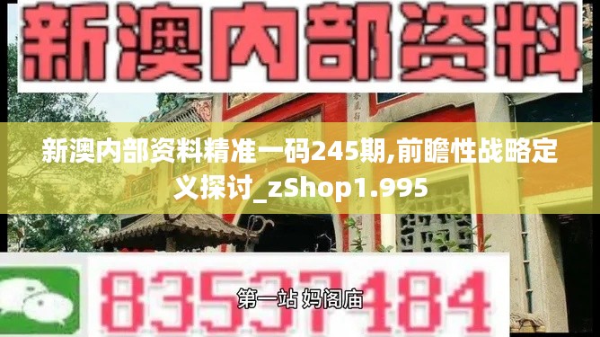 新澳内部资料精准一码245期,前瞻性战略定义探讨_zShop1.995