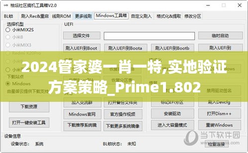 2024管家婆一肖一特,实地验证方案策略_Prime1.802