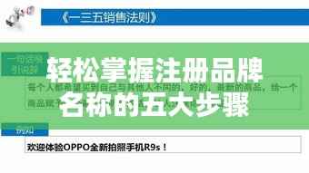 轻松掌握注册品牌名称的五大步骤