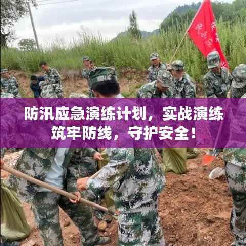 防汛应急演练计划，实战演练筑牢防线，守护安全！