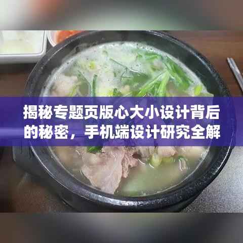 揭秘专题页版心大小设计背后的秘密,手机端设计研究全解析