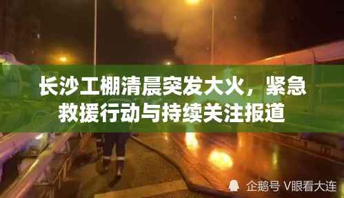 长沙工棚清晨突发大火，紧急救援行动与持续关注报道
