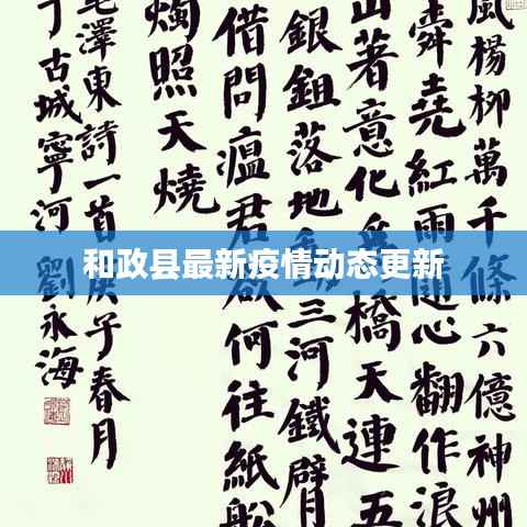和政县最新疫情动态更新
